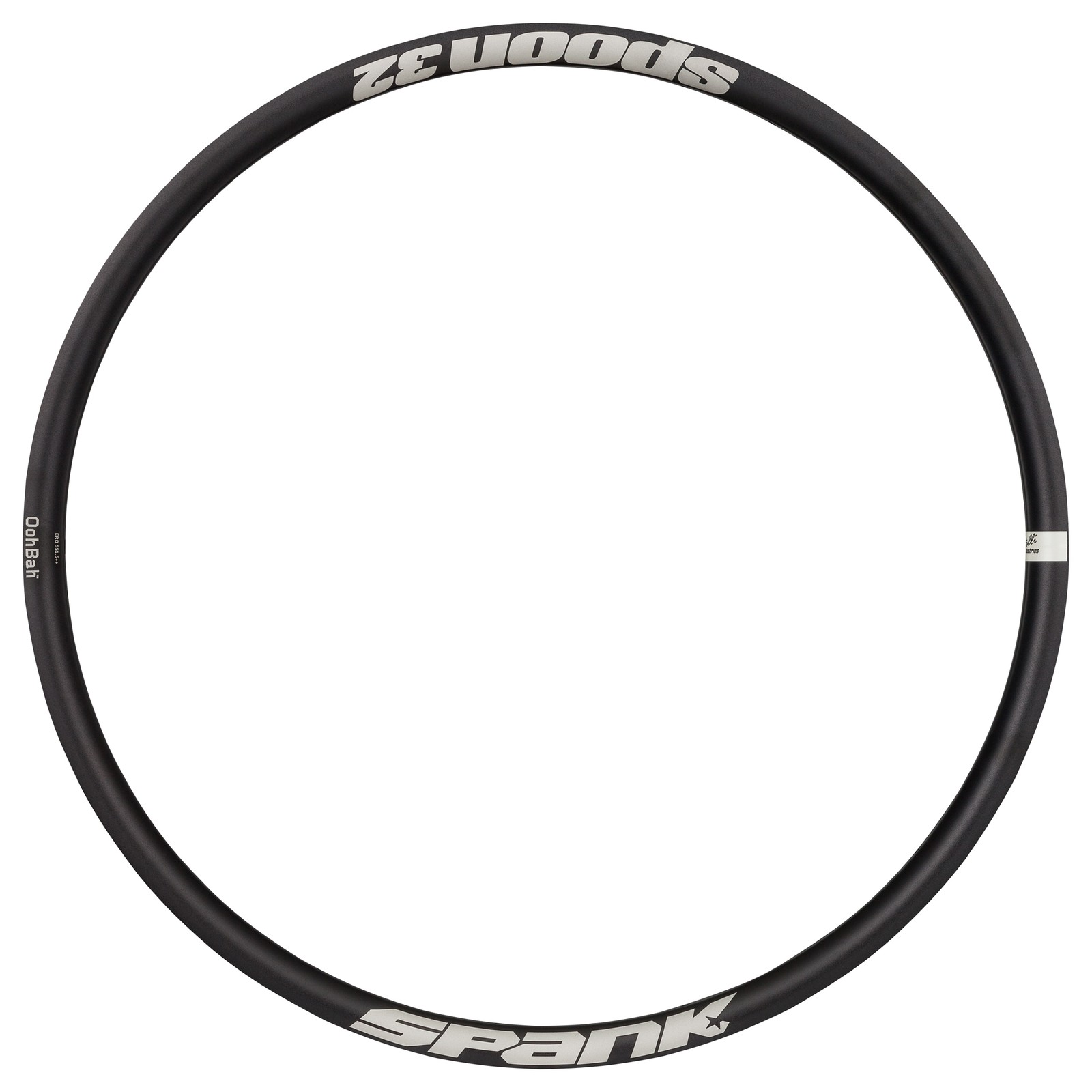 Spank Spoon 32 Rim – 26 Disc Black 32H Clincher Mountain Schrader Tubeless Ready