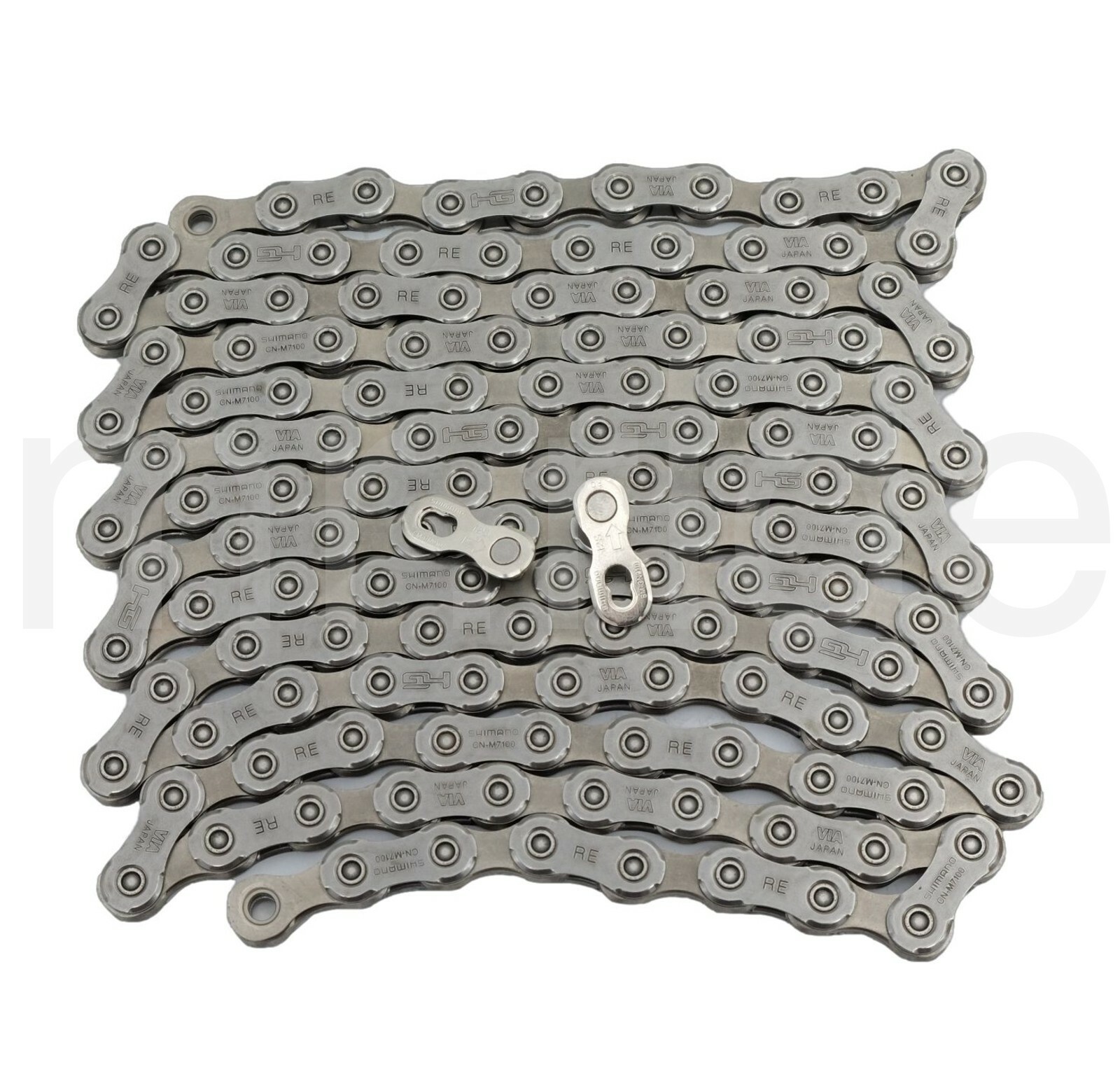 12S,124L,Shimano SLX CN-M7100 MTB Bicycle Bike Chain W/ Quick-Link Silver