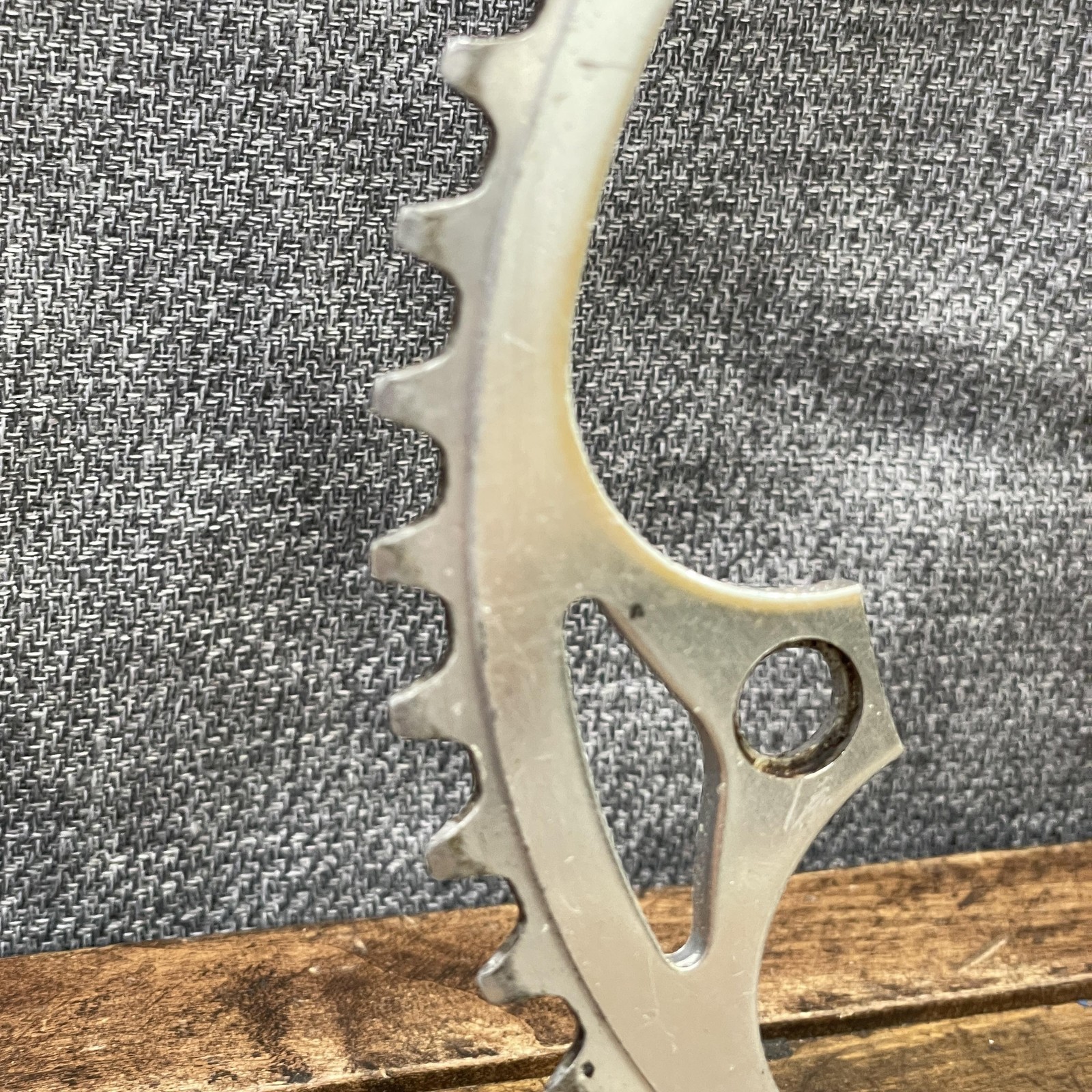 Vintage Takagi 48T Chainring 48 Tooth 130 BCD 5-Arm Silver Alloy Road Bike