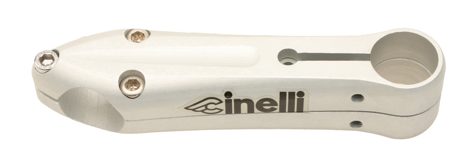Cinelli 1″ Sesamo 25.4mm Ahead Stem 120mm Length 26.0mm Clamp Silver NEW NOS