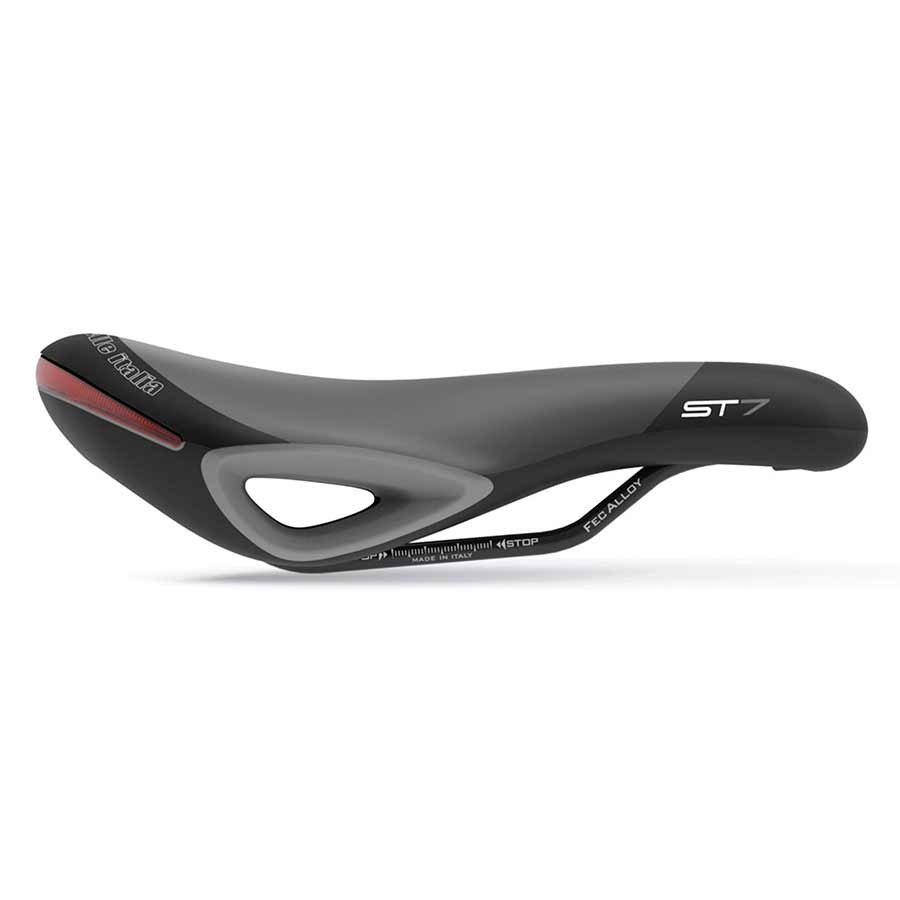 Selle Italia, ST 7 Vision Superflow, Saddle, 250 x 165mm, Unisex, 395g,