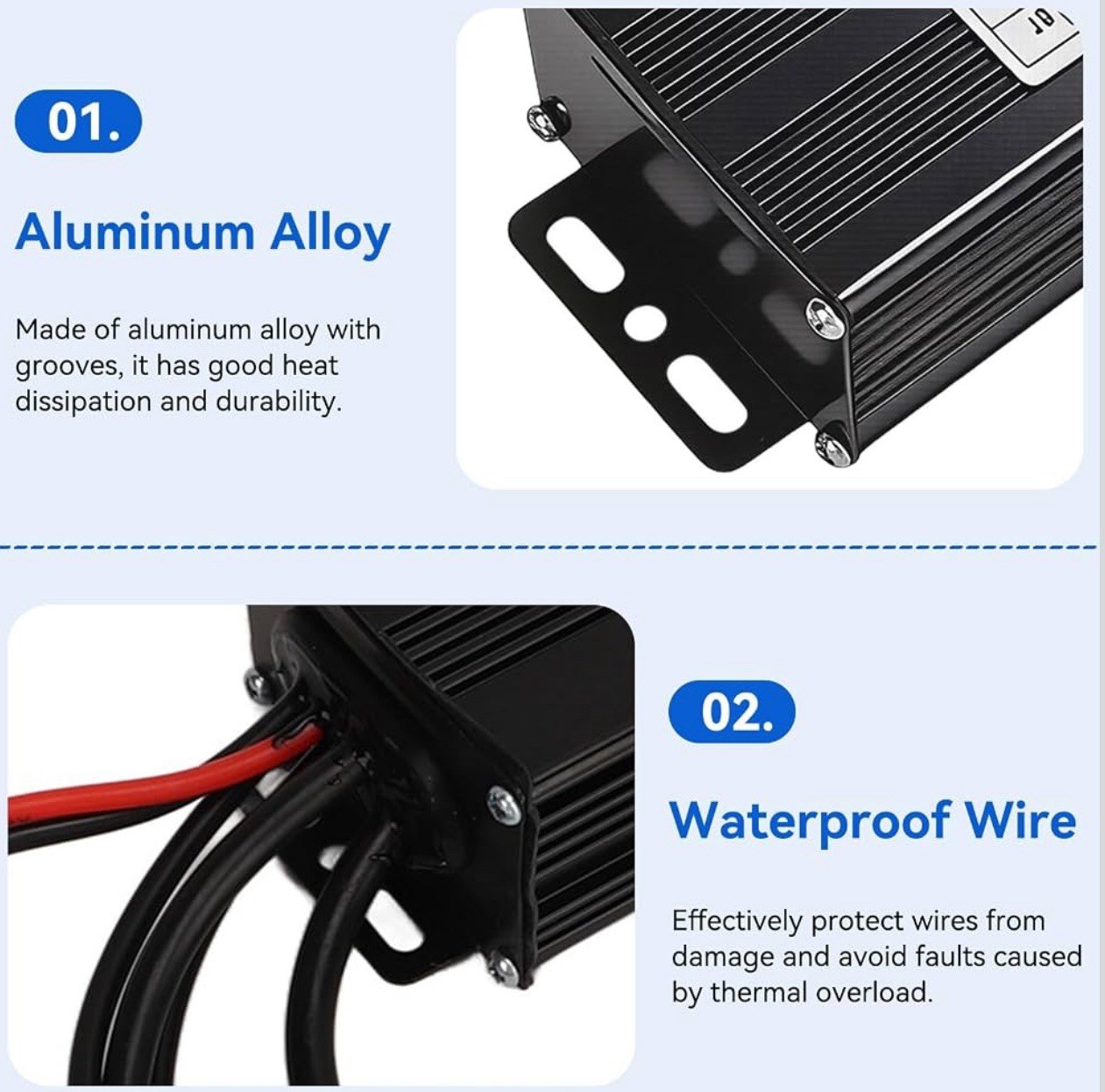 Electric Bike Controller 24V 36V 48V Sine Wave 3-Mode Control Box DC Motor