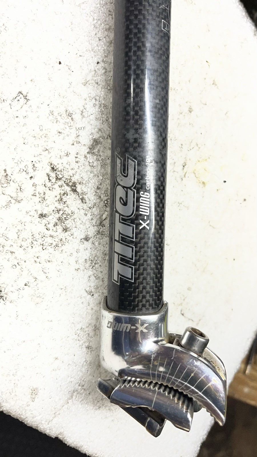 Titec Carbon Fiber Seatpost 27.2 X 330 Road Mountain Bike Seat Post 27.2mm