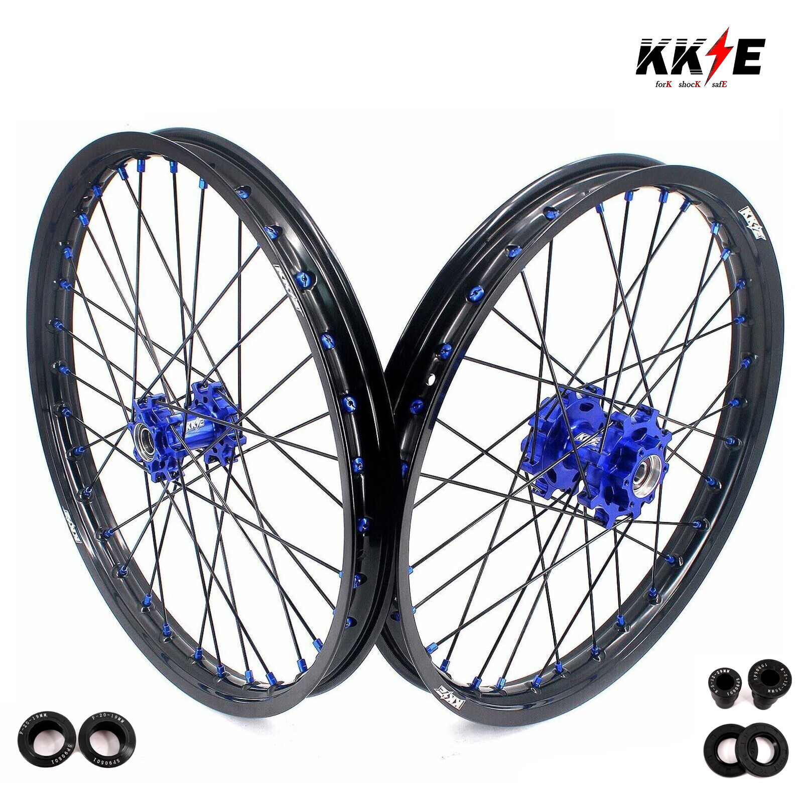 KKE 19/16» Enduro Wheels Rims Set For SurRon Light Bee X 19-22 E-Bike CNC Hubs