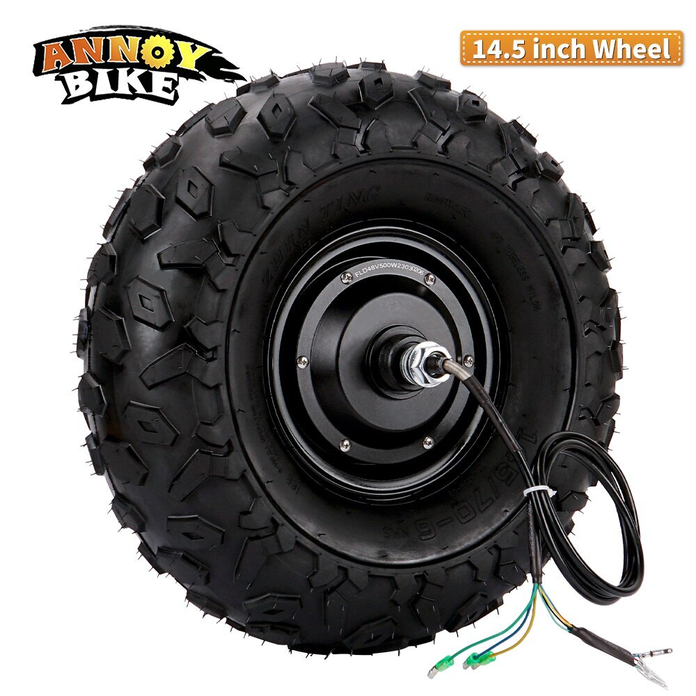 14.5 inch Gear Hub Motor Wheel High Torque 40 N.M Electric Wheelbarrow Cart