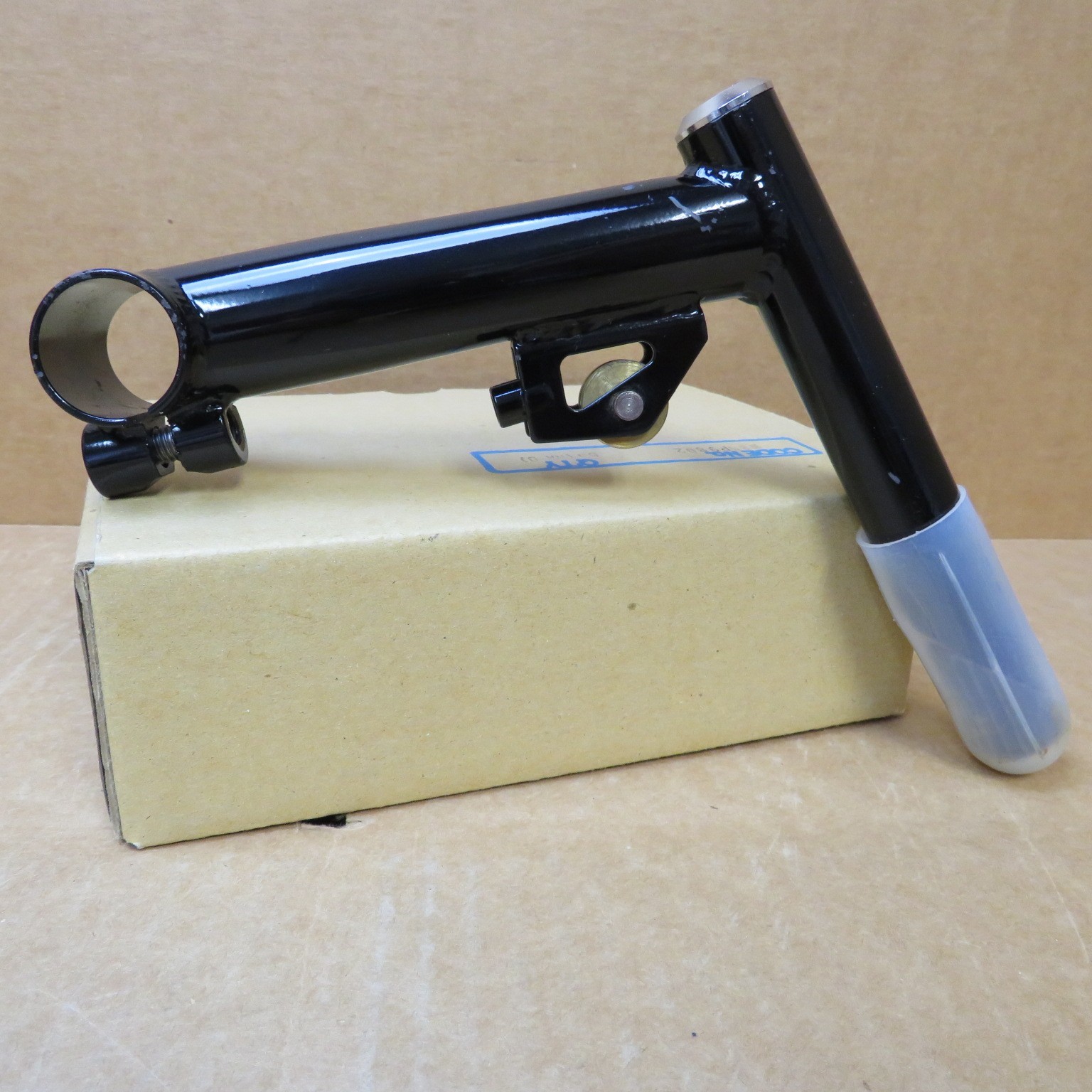 New-Old-Stock 3T Roller Guide Stem…Chromoly Steel Tubing w/Black Enamel Finish