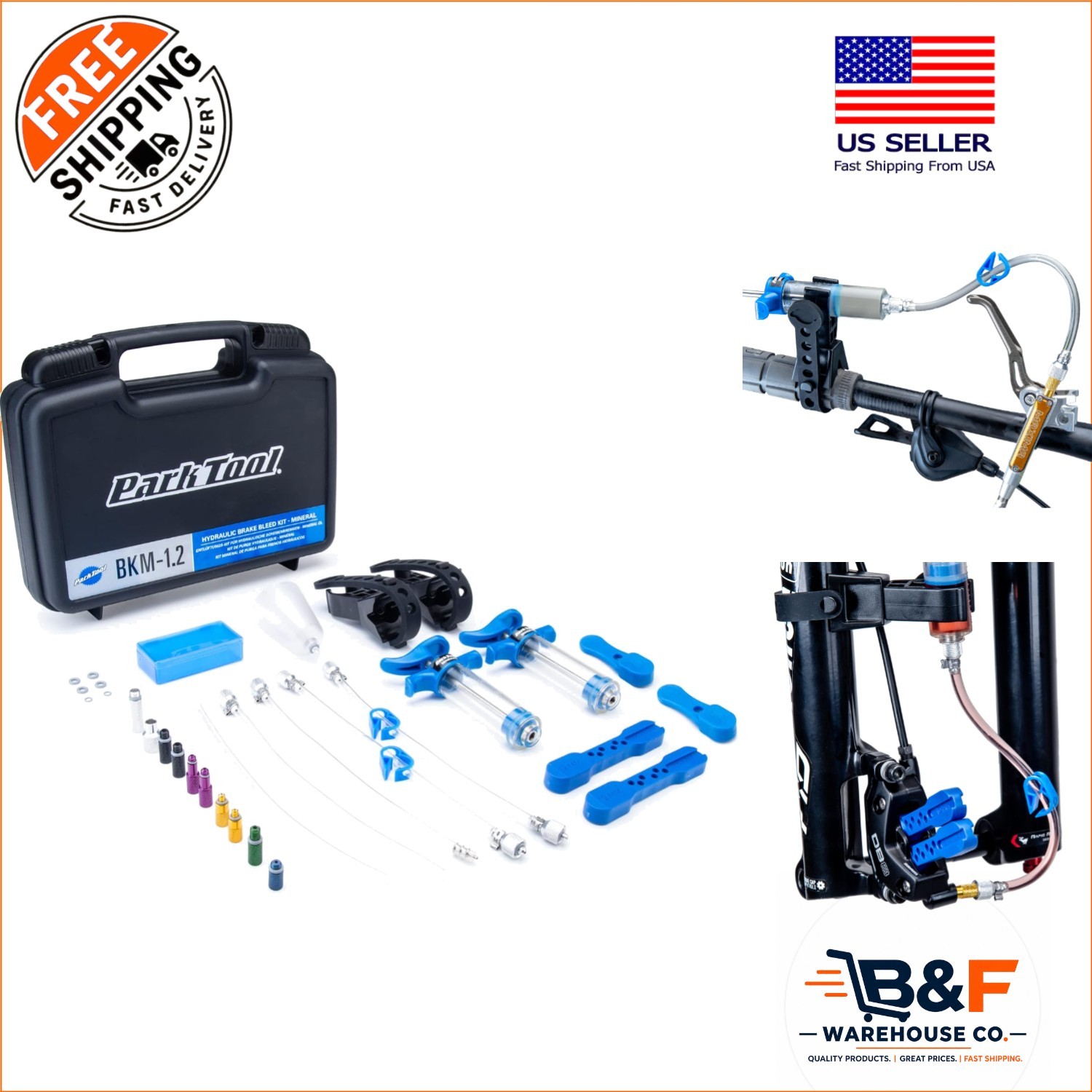 Durable Hydraulic Brake Bleed Kit for Mineral Oil – Perfect for Bike Enthusiasts