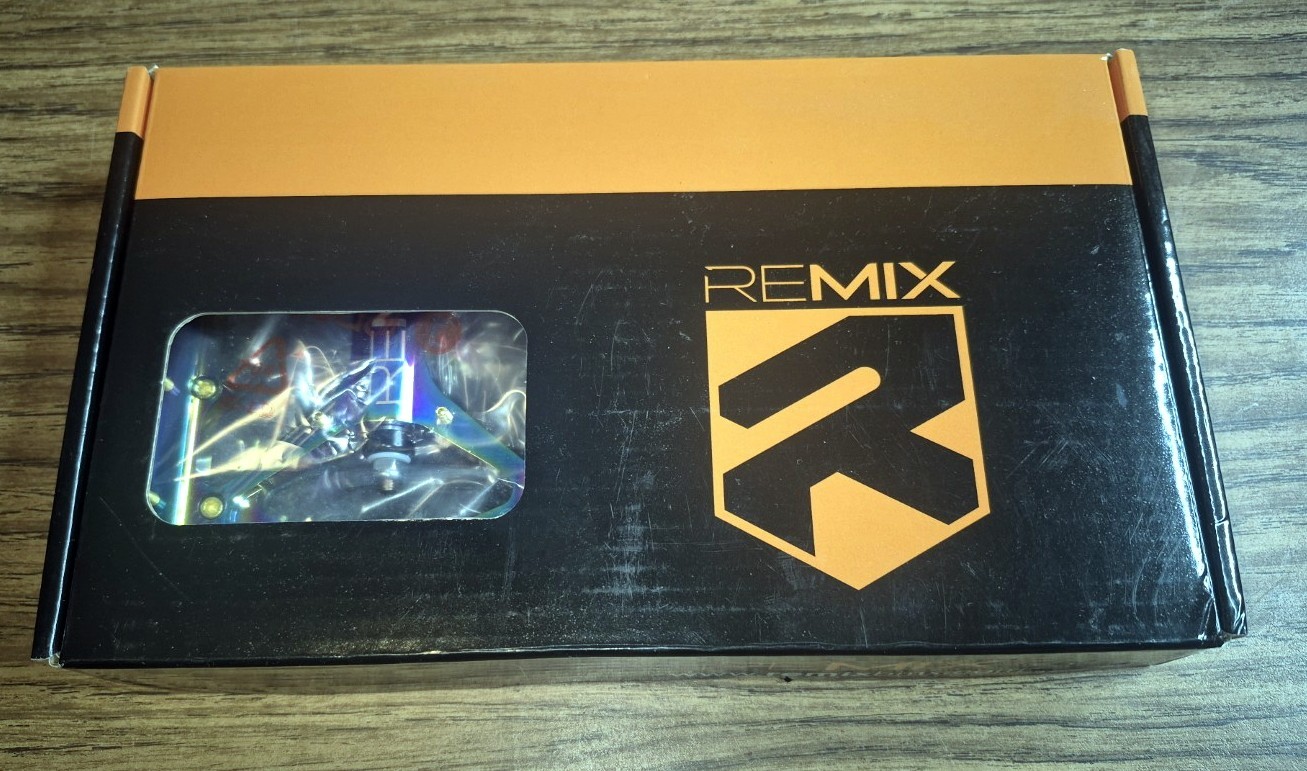 REMIX PRO MACHINED 6061 & CROMOLY BIKE PEDALS – OIL SLICK/GOLD FINISH