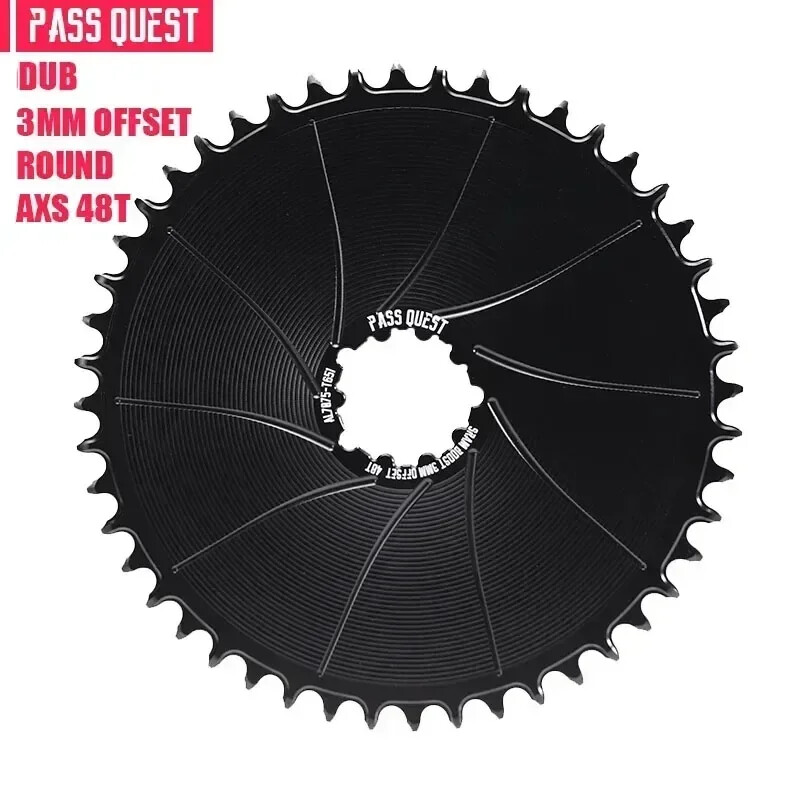 3mm Offest Direct Mount Chainring for 12 Speed Norrow Wide Teeth Chainwheel
