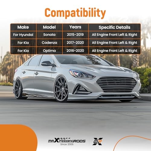 maXpeedingrods 2Pcs Front Sway Bar End Links for Hyundai Sonata 2015-2019 Kia