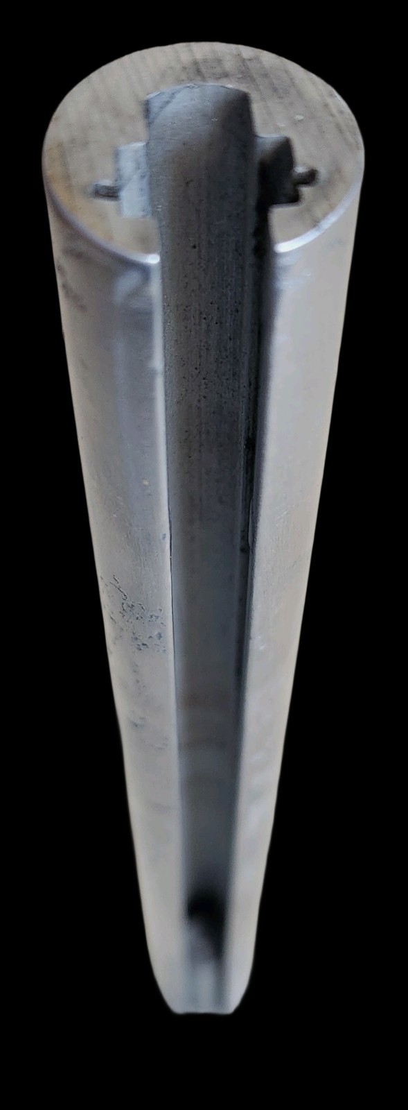 1980 Huffy Aerowind Slotted 20.7mm Seatpost Aluminum Silver 9″ Length