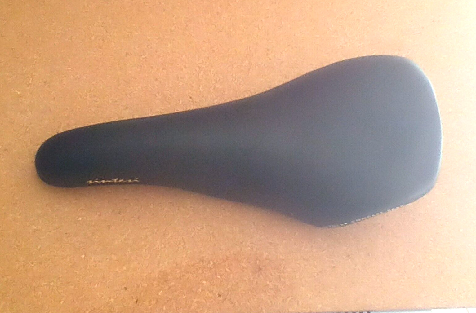 NOS Selle Italia Sintesi T.C.S 220g Black Leather Saddle Vintage Bicycle Parts