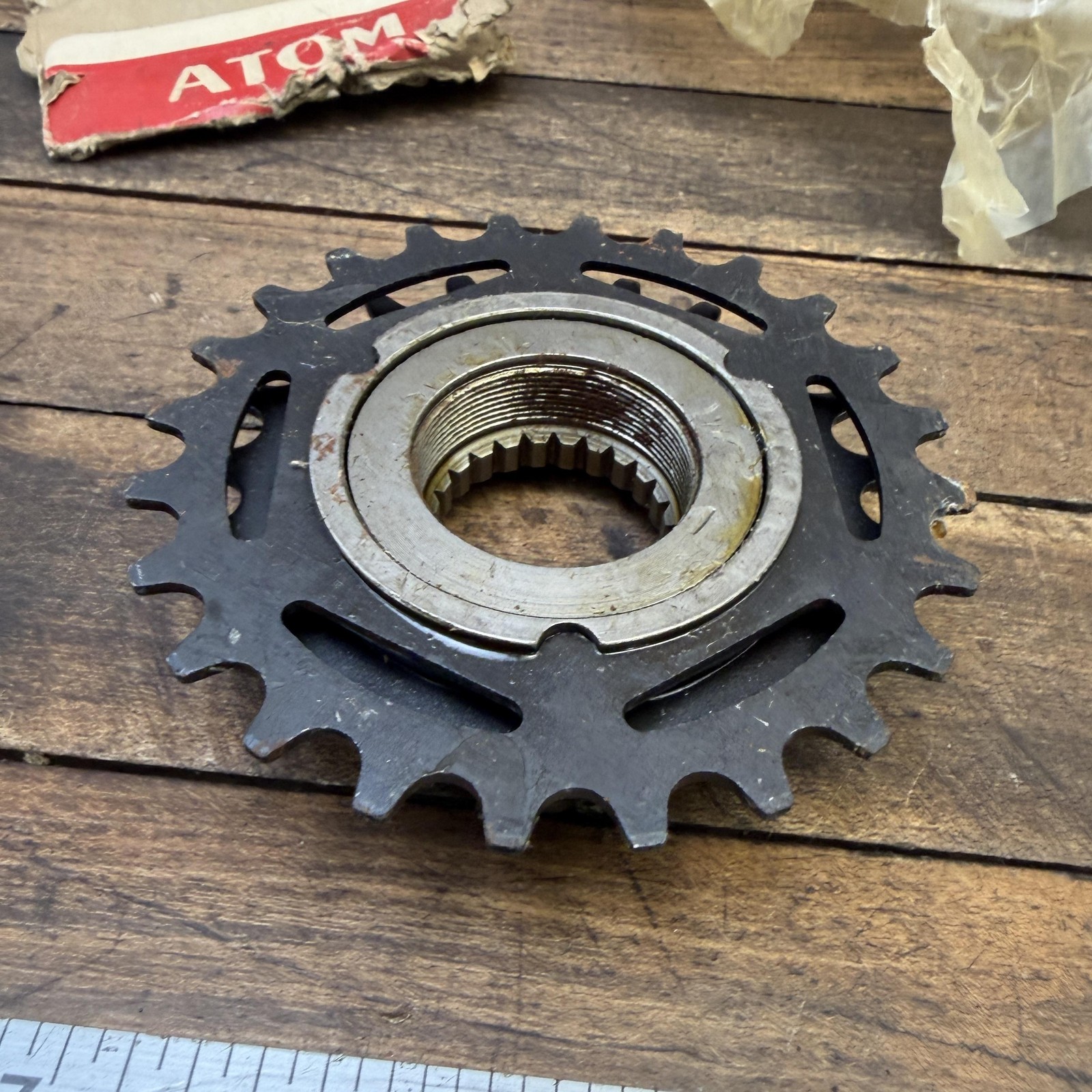 Vintage Maillard Atom Freewheel 5-Speed 28T 14-28 Normandy BSA 1.37×24 France 5s
