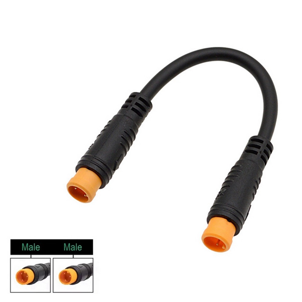 E-bike Extension Cable 3pin Female/Male to Female/Male for Throttle/Brake cable