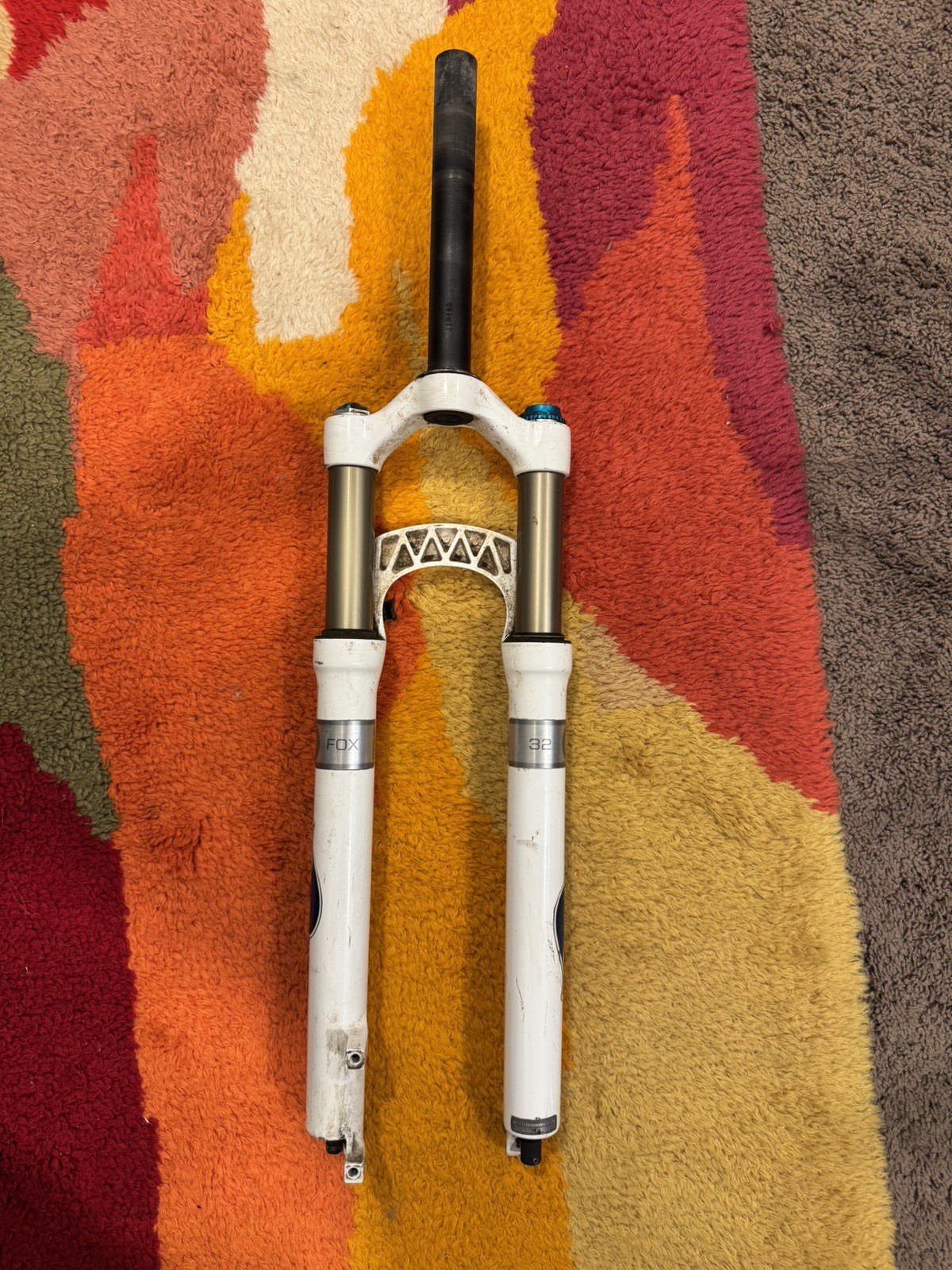 Fox Factory F29er RLC100 Disc 32 Mtn Bike Fork 29″ 100mm Lockout White QR MTB