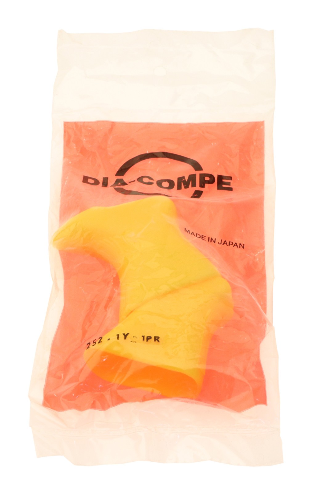 Dia Compe AGC 250 Aero Brake Hoods Bracket Covers Pair 252.1Y Yellow NEW NOS