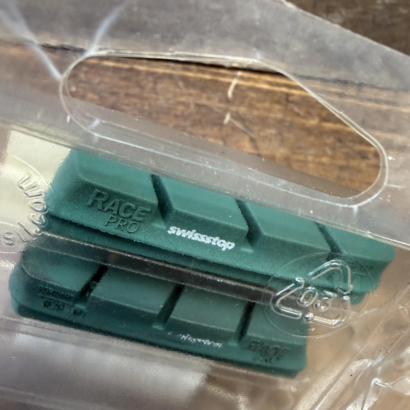 SwissStop RacePro Green Brake Pad Inserts 2-Only Alloy Rim Brake 2 Pads