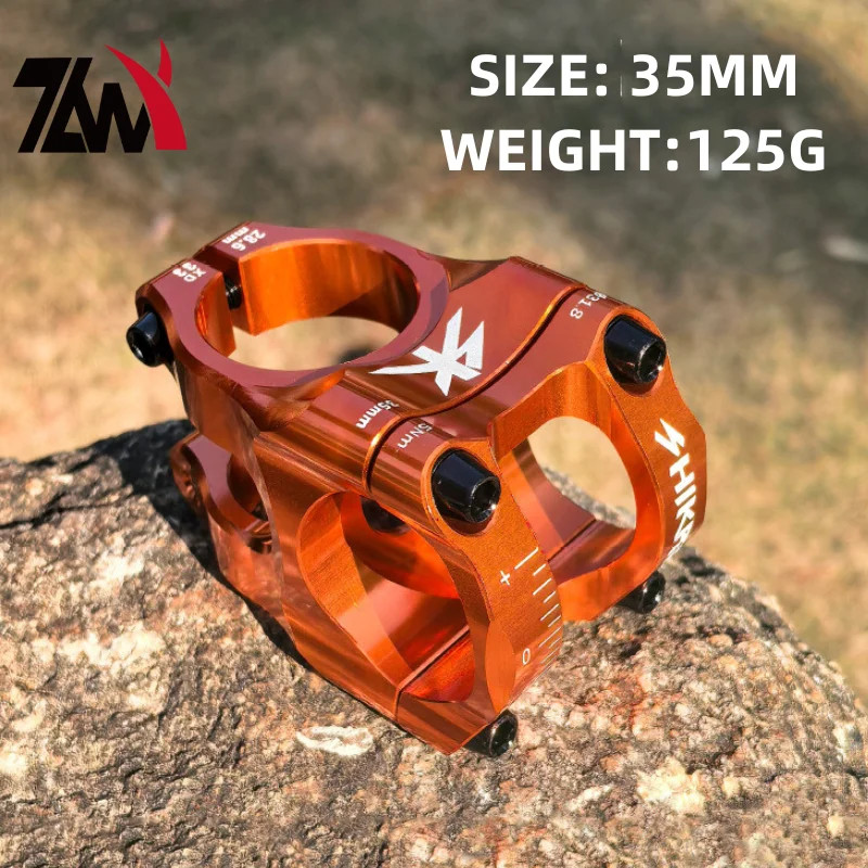 Adjustable MTB Bike Stem 35Mm Steerer 31.8Mm Clamp CNC Hollow Out Short Reach Bl
