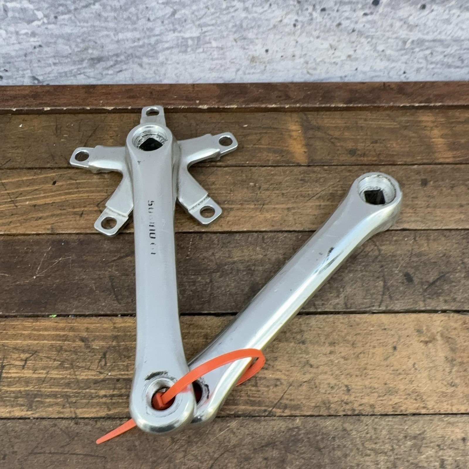 Vintage Sugino GT Crankset 165mm 110 74 BCD Square Taper 165 Triple CRank Japan