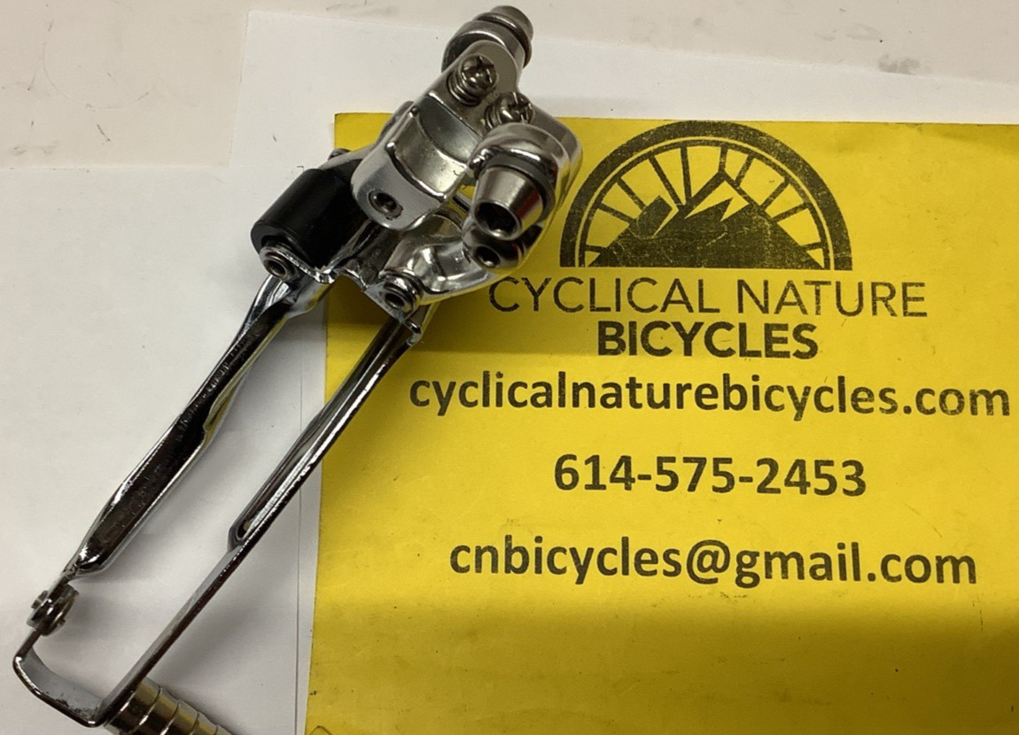 Shimano microshift FD-R539 braze-on bottom pull triple 9spd front derailleur