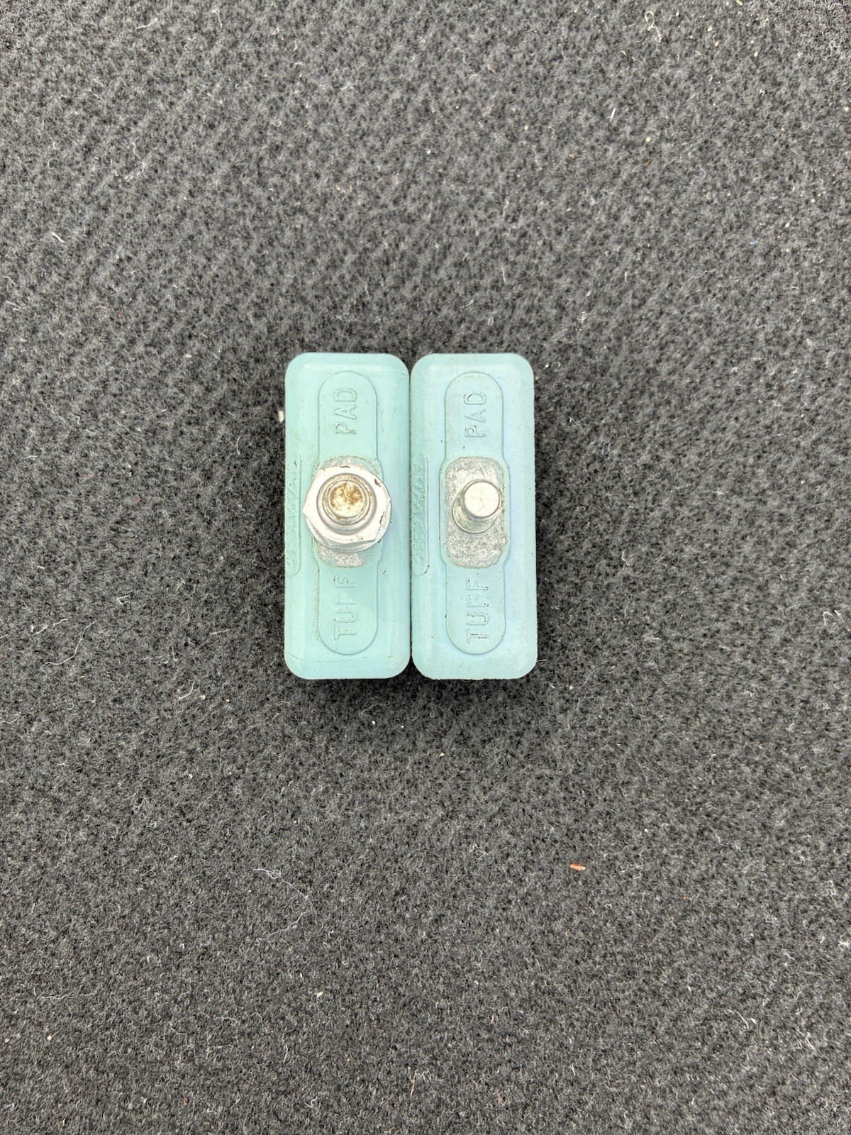 Vintage NOS Skyway Tuff Pad Set BMX Brake Shoes Light Blue 1980s Old School