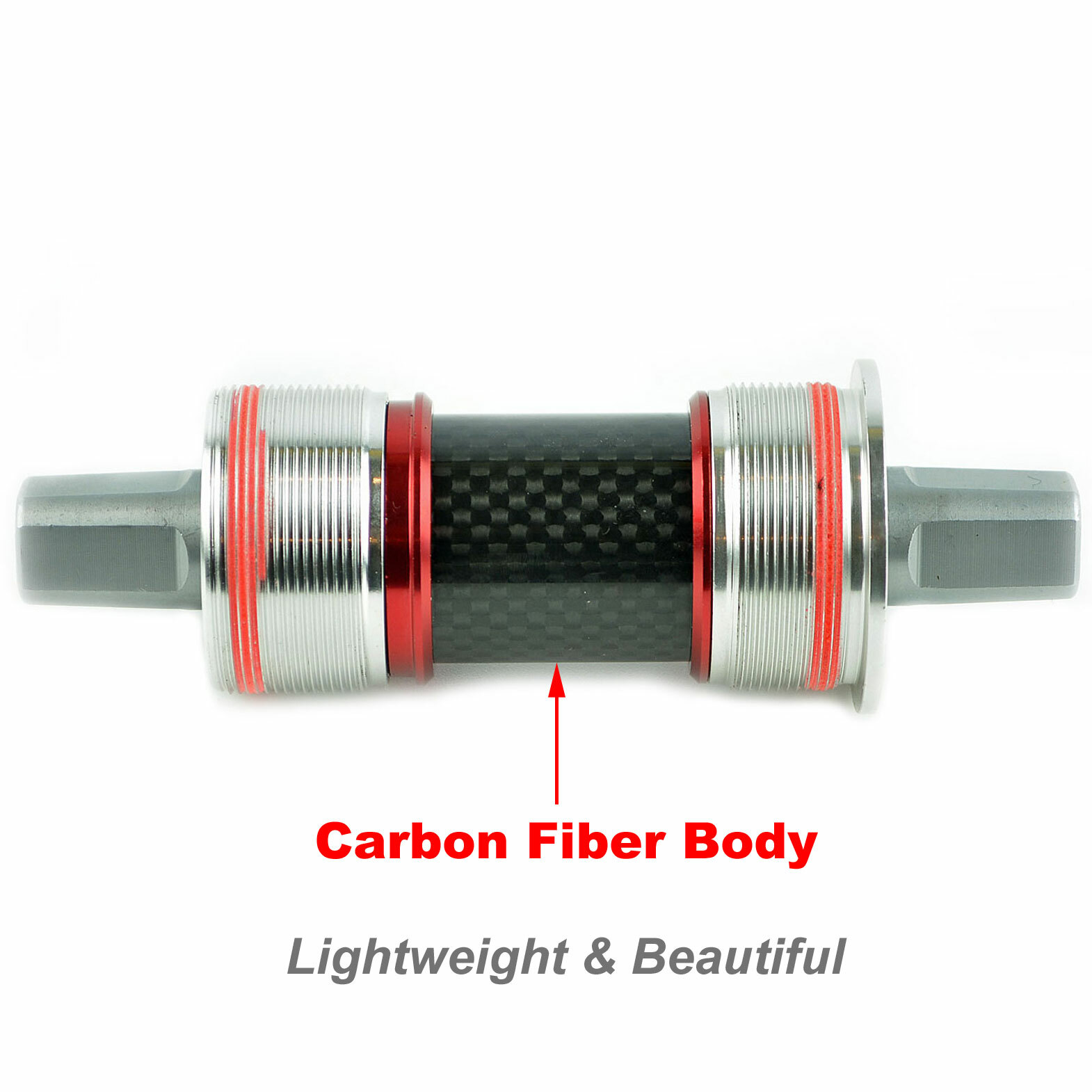OMNI Racer Square Taper Steel Bottom Bracket Centaur Veloce Mirage: 70×115.5mm