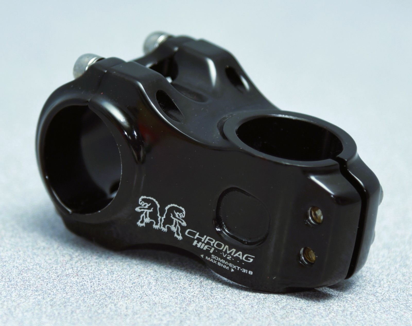 NEW CHROMAG HiFi V2 Mountain Stem, 50mm x 0deg, 31.8mm Clamp, 1 1/8″ Steerer