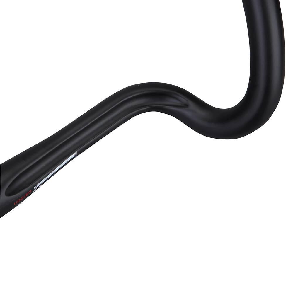 Carbon Gravel Cyclocross Road Bike Handlebar External Wiring Big Flare Bar