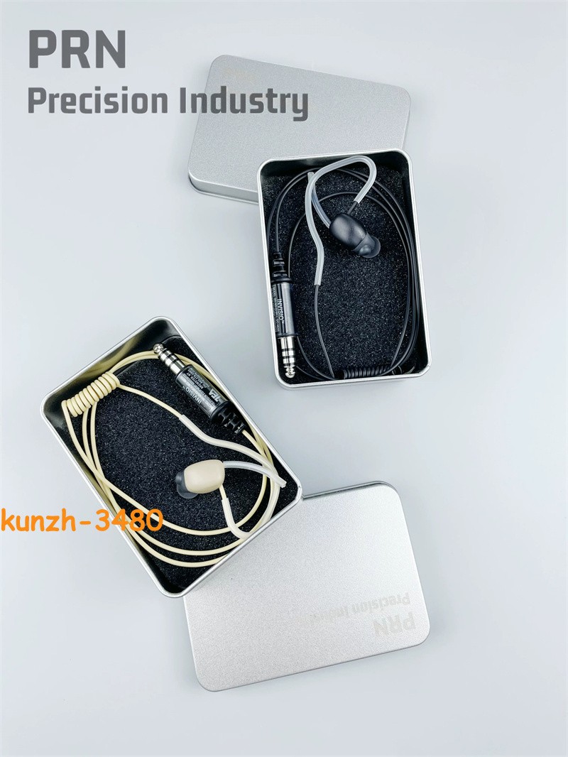 INVISIO M3 In-Ear Bone Conduction Headset Earphone PRC148 152 PTT MBITR RADIO
