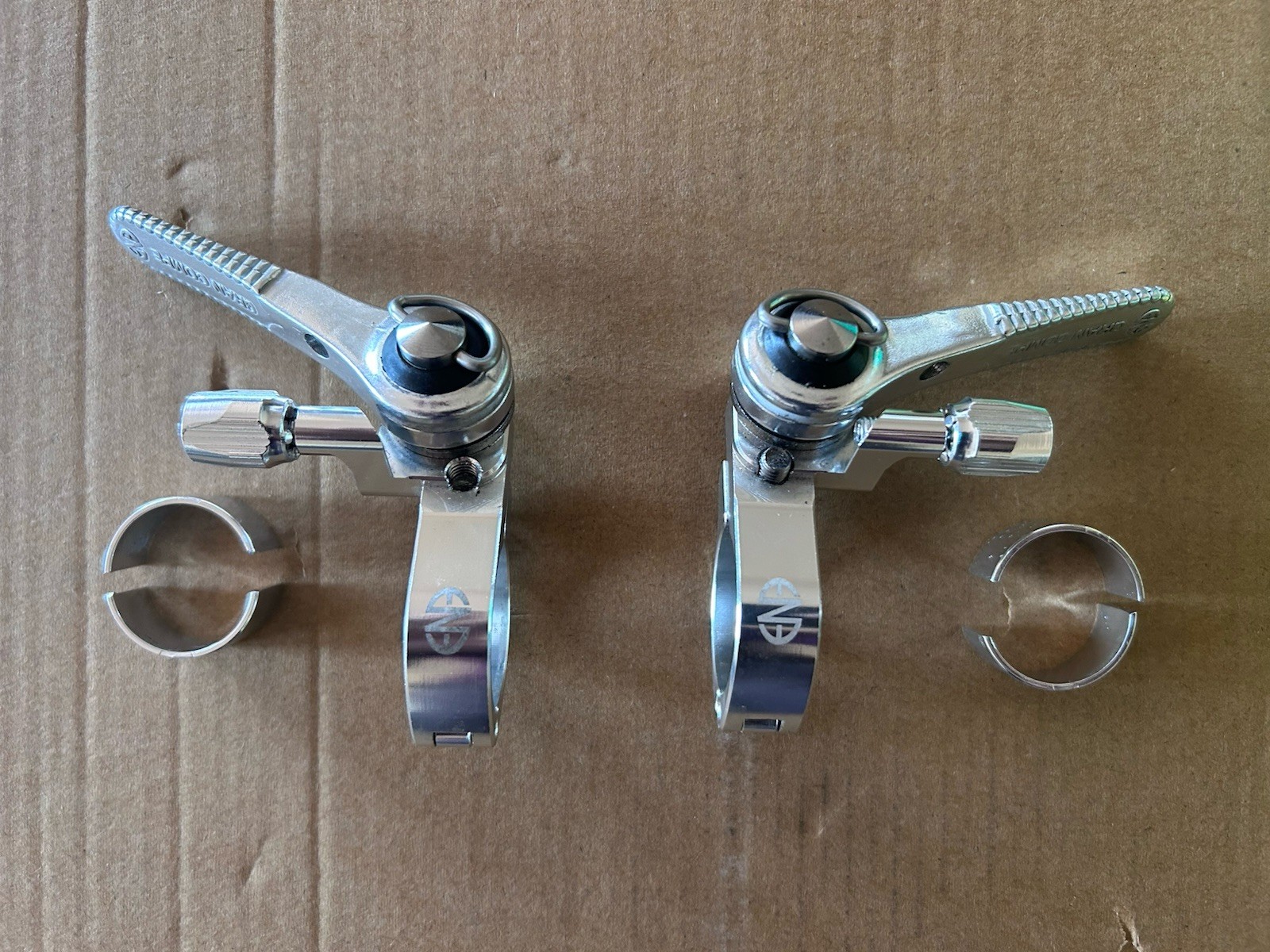 Dia-Compe Ene Ciclo Friction Thumb Shifters, Pair