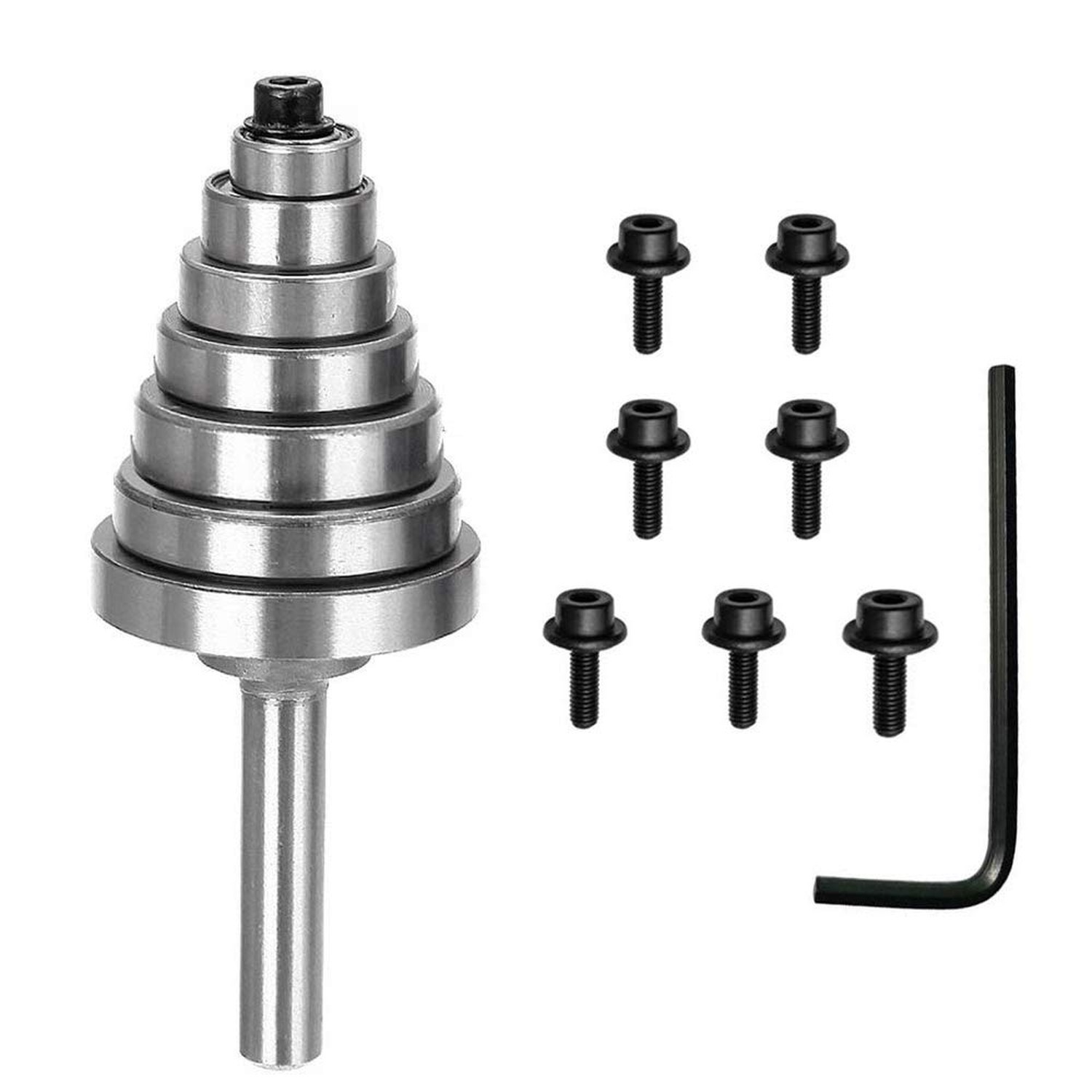 7PC Metal Bearings Replacement Kit Deep Groove Ball Bearing Accessory Bit for…