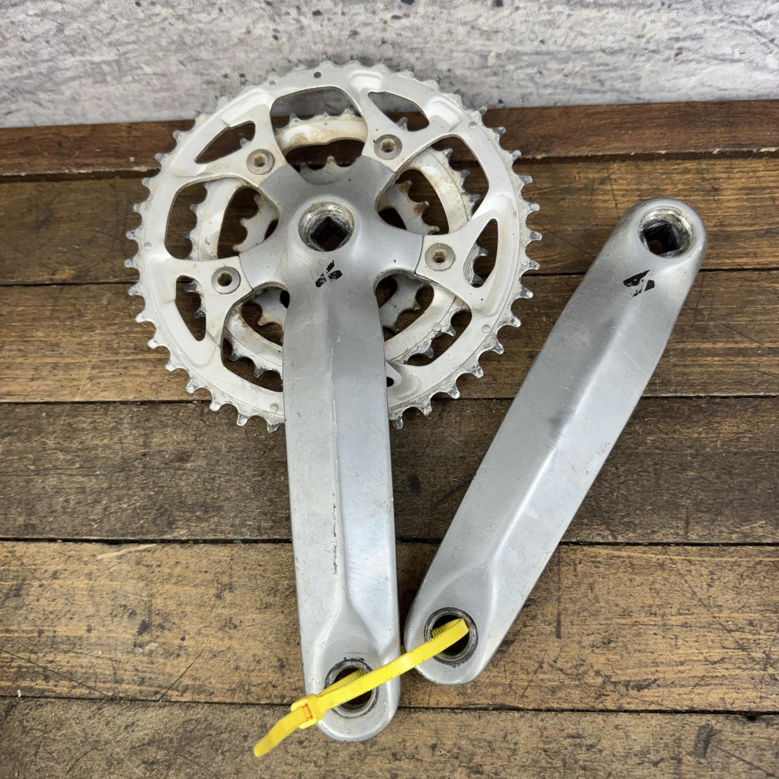 Vintage Sugino Triple Crankset 175mm Specialized Strongarm 42/32/22T 90s MTB