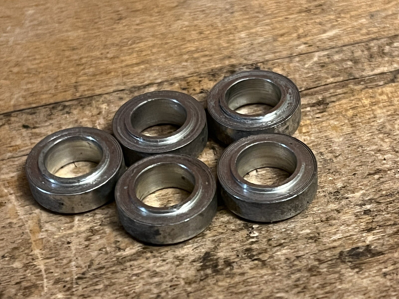 Vintage SR Chain Ring Bolts + Washers ~Longer Length For Triple Chain Ring~