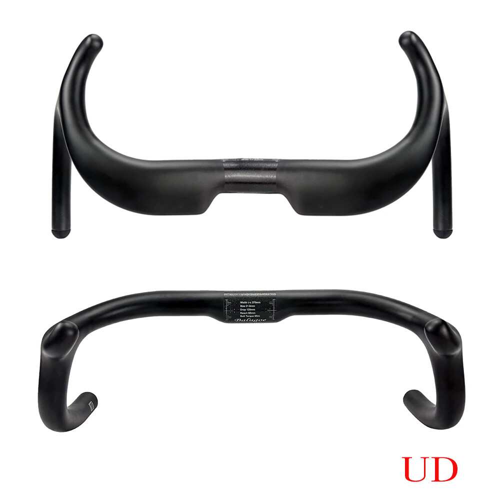 Carbon fiber Track Cycling Road Bicycle Handlebar UD Matt 31.8*330/350/370/390mm