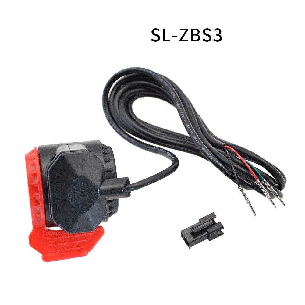 Left&Right Scooter Accessory Black Thumb Throttle Part Flame Retardant