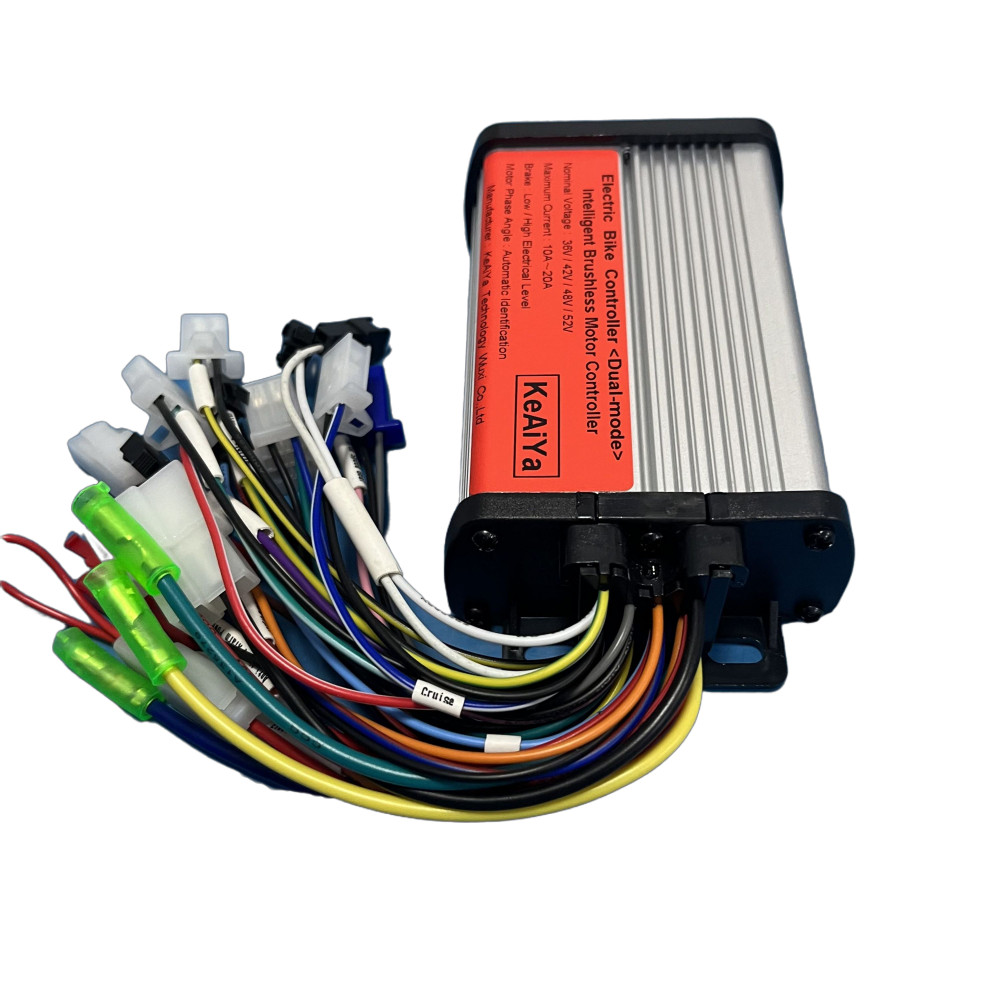 Ebike Controller 36v 42v 48v 52v 10A-20A 2‑Mode Electric Scooter Bicycle Bike