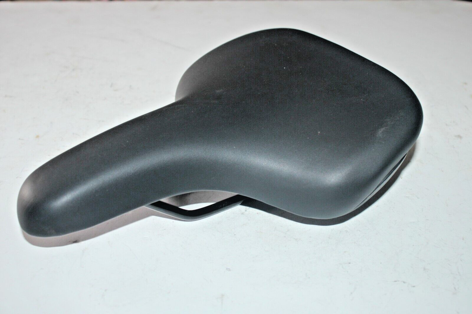 Velo City Hybrid Bike Saddle 265/200mm Black Comfort Cruiser Road MTB US Shipper