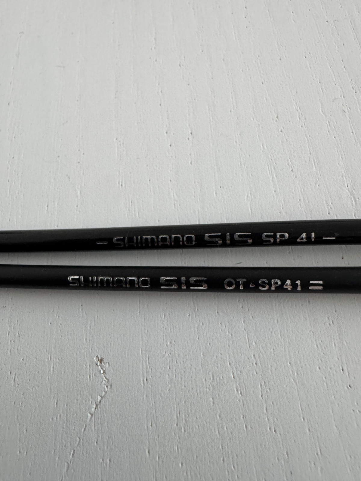 1x Shimano SIS SP 41 REAR DERAILLEUR CABLE HOUSING gearbox sheath 28cm black black