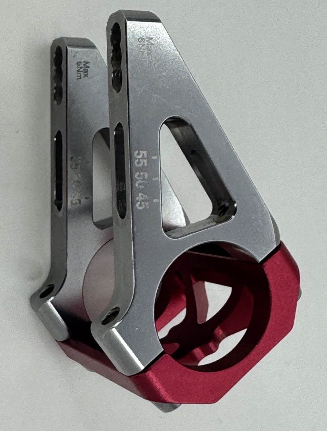 Answer Direct Mount ROVE DH Stem 45 50 55 mm Adjustable Reach RARE RED MINT COND
