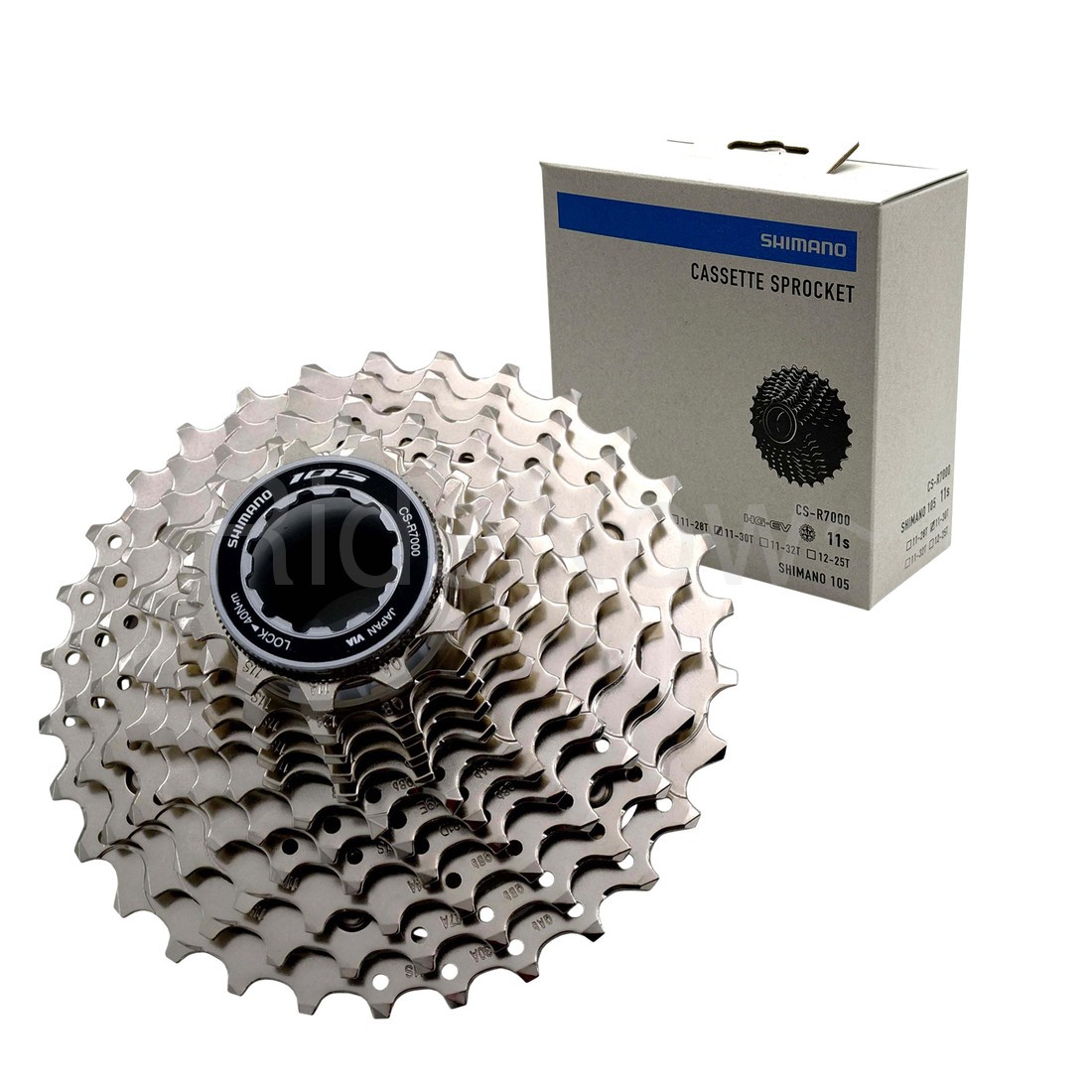 SHIMANO 105 CS-R7000 11-Speed Cassette Sprocket, Cyclocross/Road Bike 11-30T