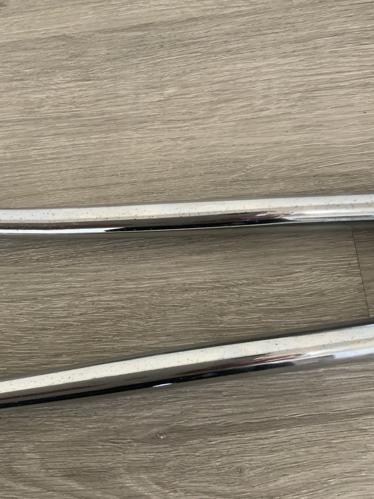 MERCIER ONE-INCH THREADED FORK 700C 171 MM STEERER BSA THREADS 26.4 RACE CHROME