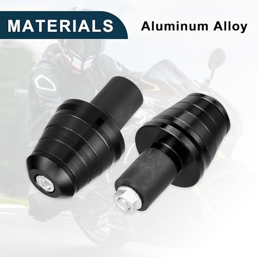 Motorcycle Handlebar End Plug Aluminum Alloy 18mm-20mm 0.71″-0.79″ 33.5mm OD