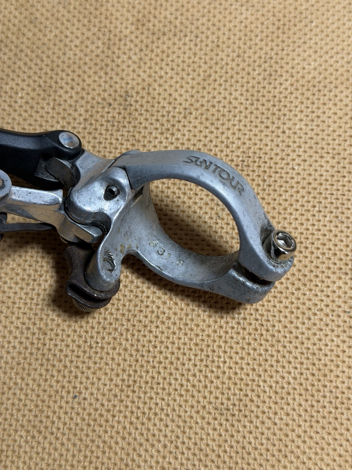 Vintage Suntour XC FD-3500 Clamp-On 31.8 mm Front Derailleur – For Parts