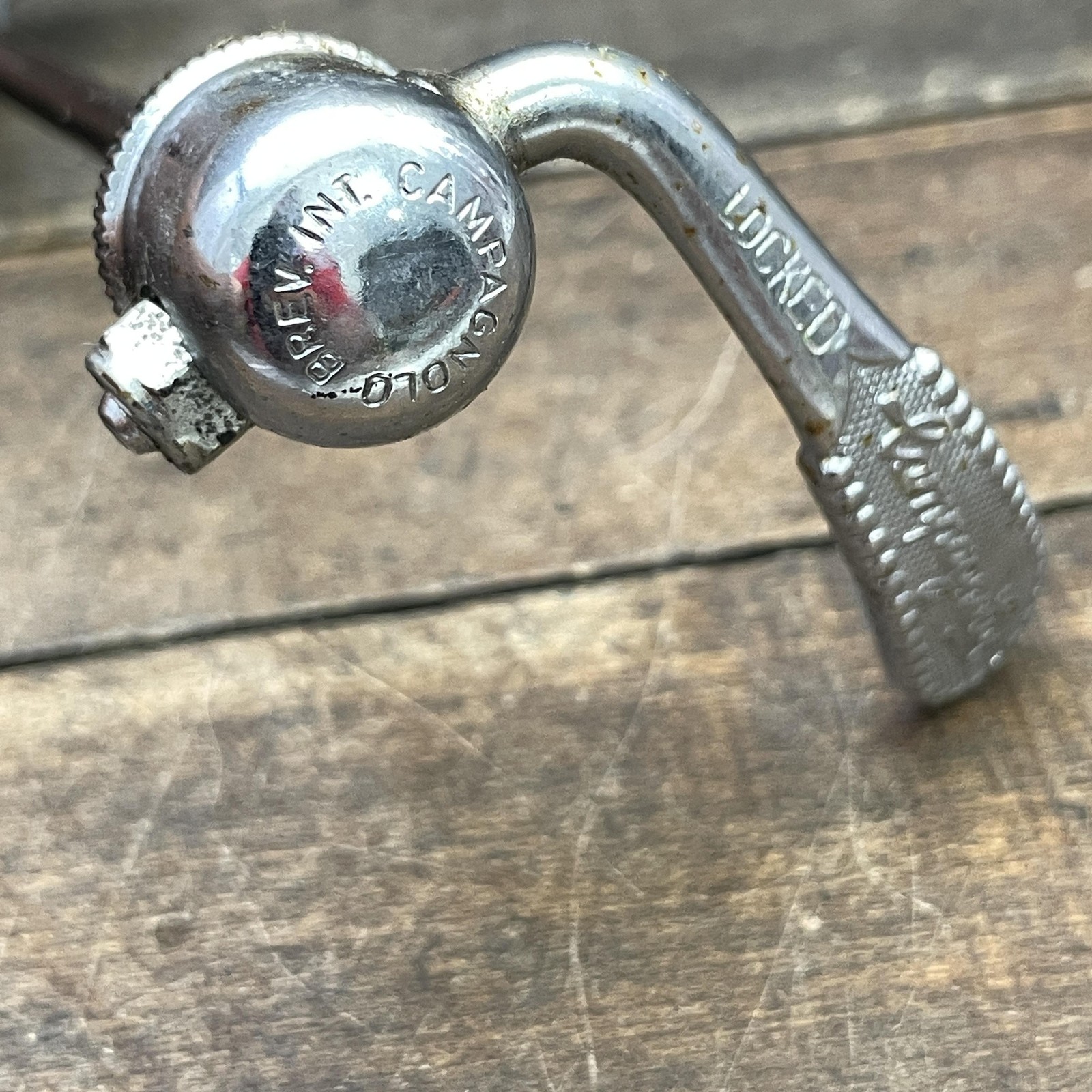 Vintage Campagnolo Front Wheel Quick Release Skewer 100 Mm Italy Road Bike