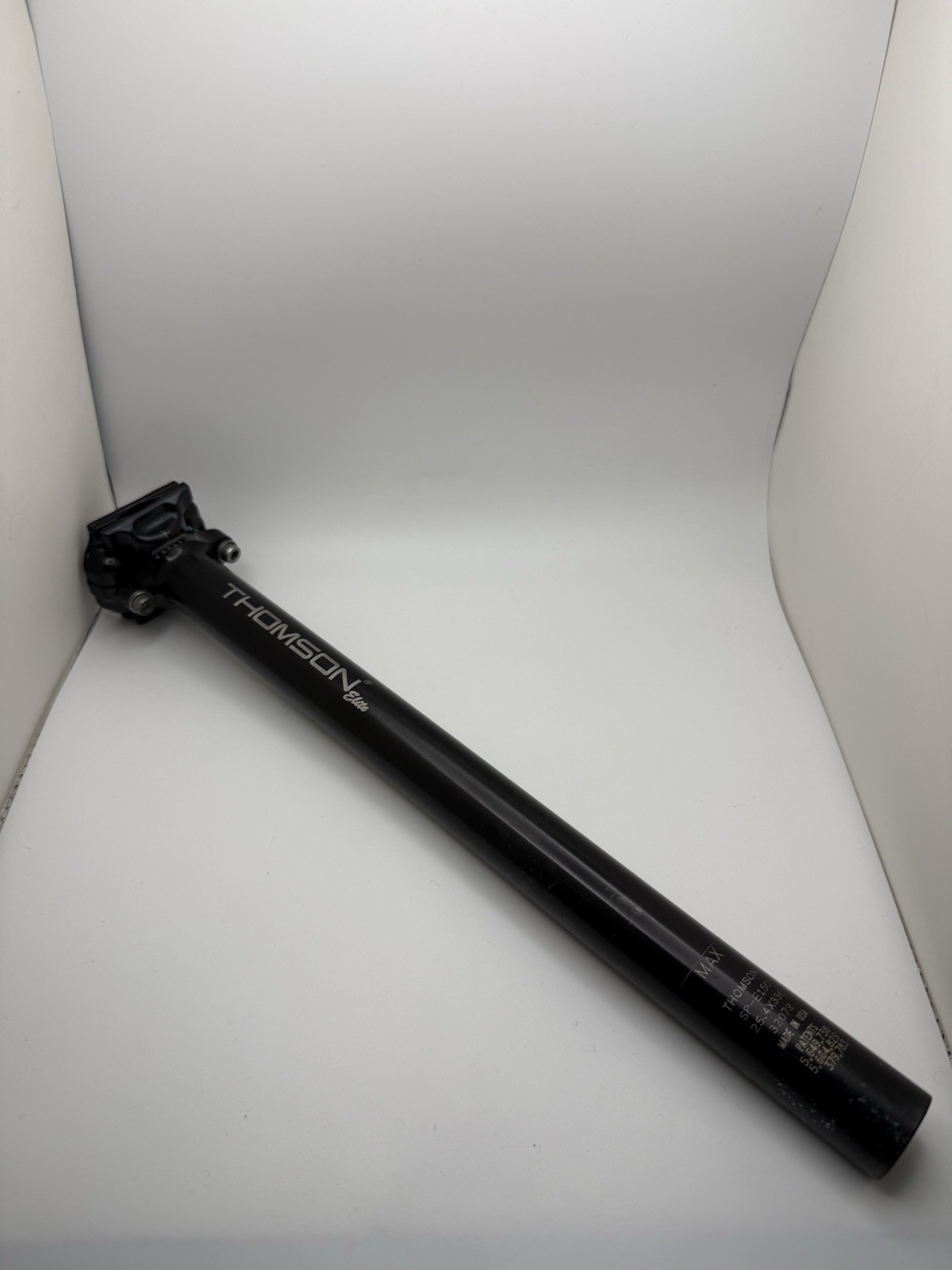 Thomson Elite Seatpost 25.4 x 330mm SP-E150 0mm SB 7×7 Black Road MTB Alloy