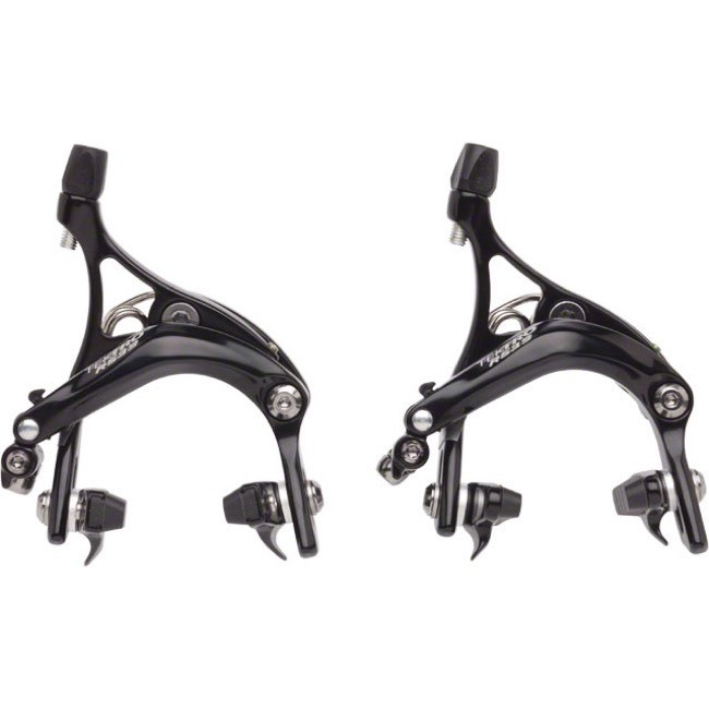 New Tektro R539 Road Bike Rim Brake Calipers Black Mid Reach 47-57mm