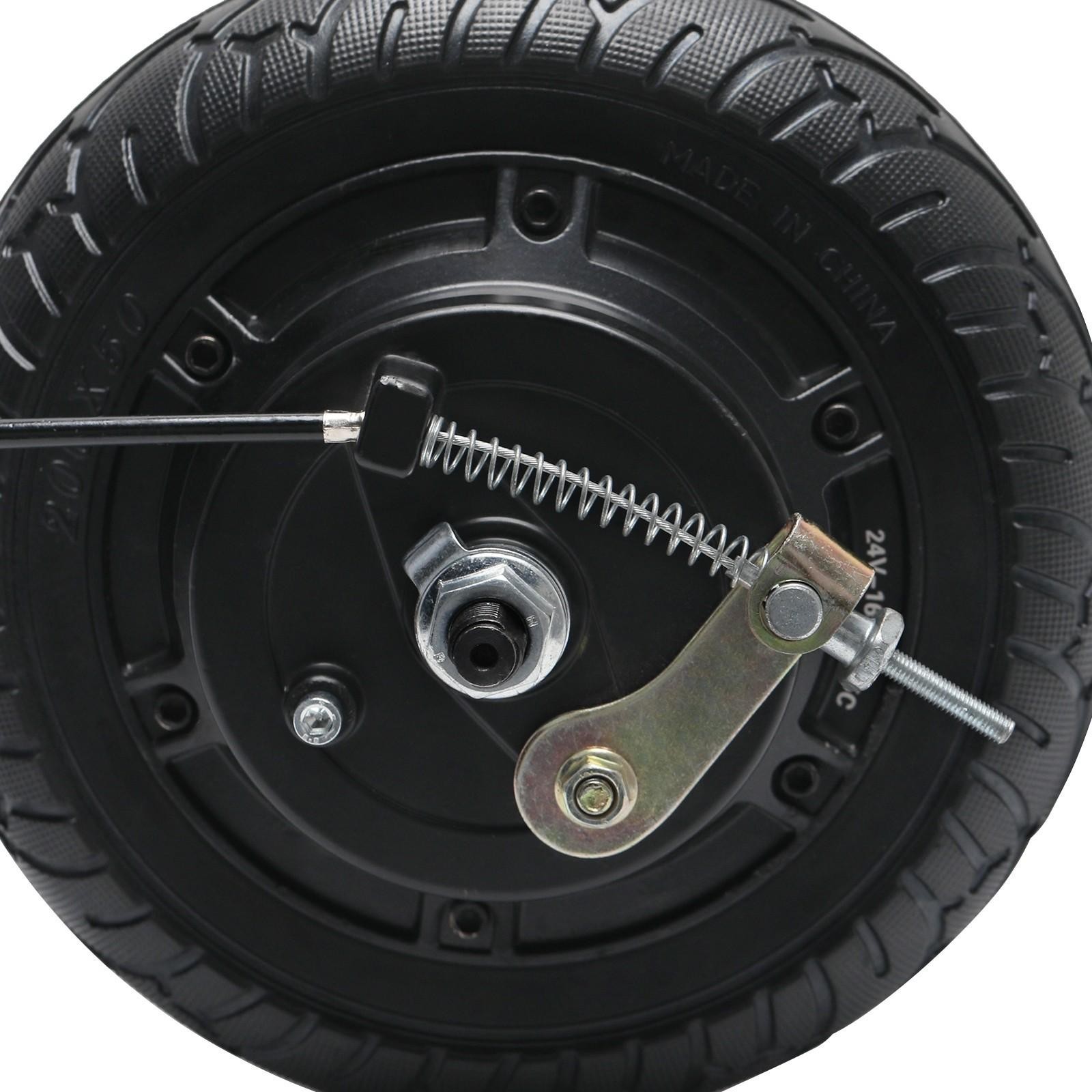 24V 350W Electric Scooter 8″ Wheel Hub Motor EBike Wheelbarrow Conversion Kit