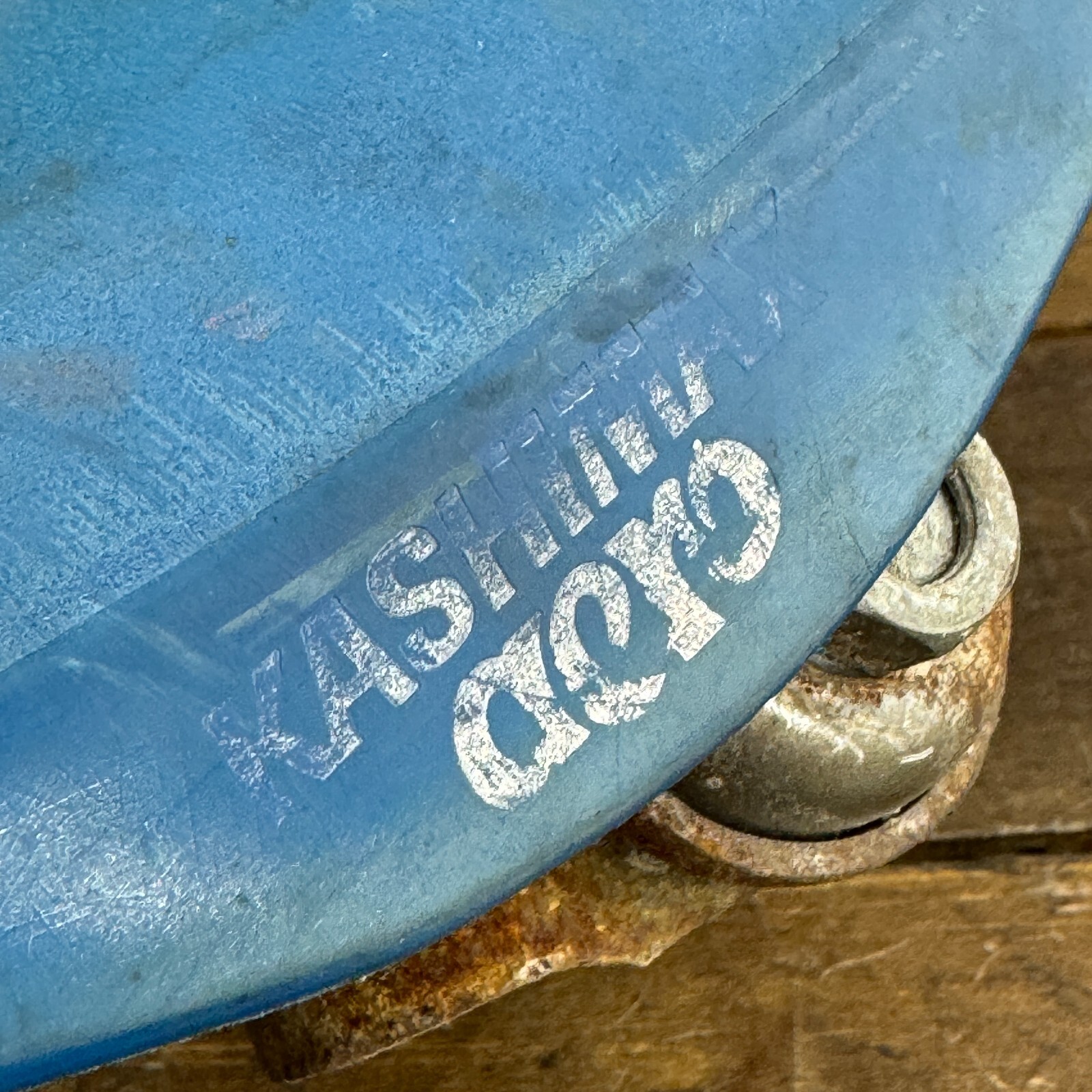 Kashimax Aero BMX Seat NJS Stamp Track Keirin Old School BMX 80s Japan CRACK