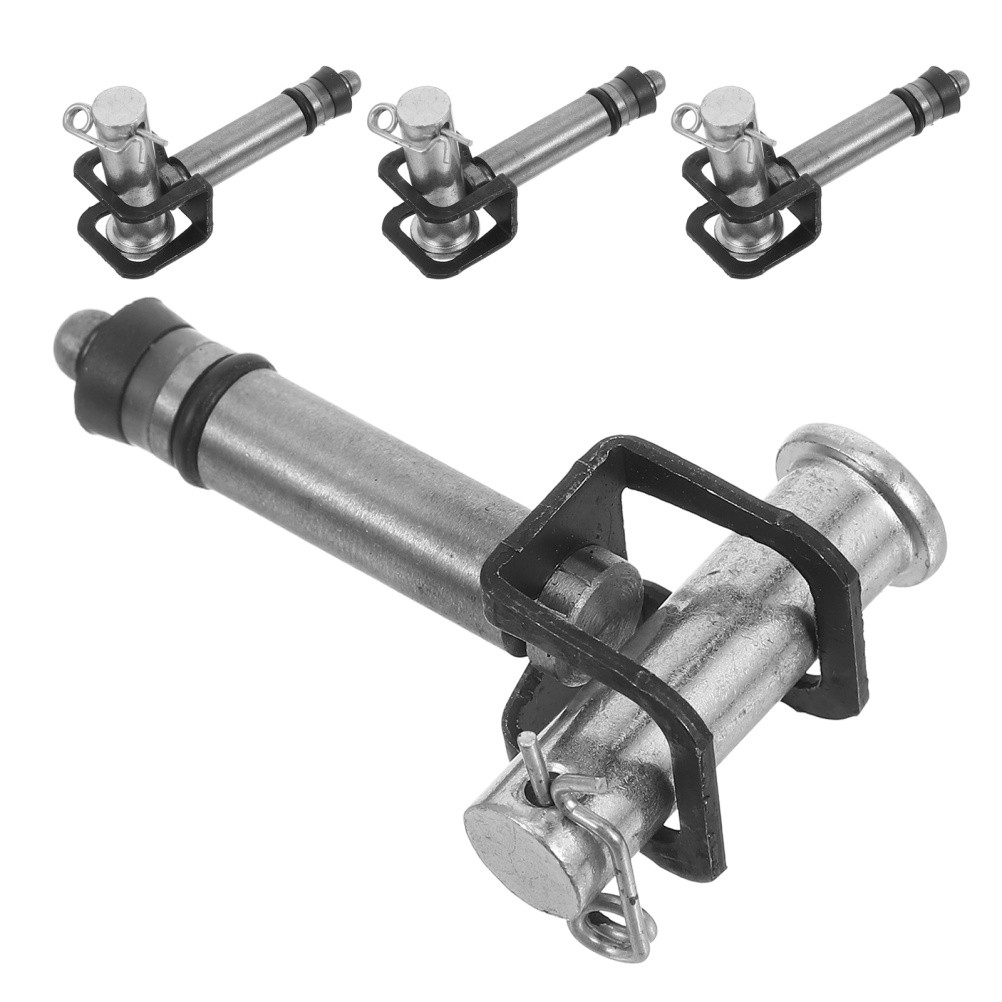 4Pcs Hydraulic Jack Pump Core Metal Parts for Floor Jack Repair Silver Durable
