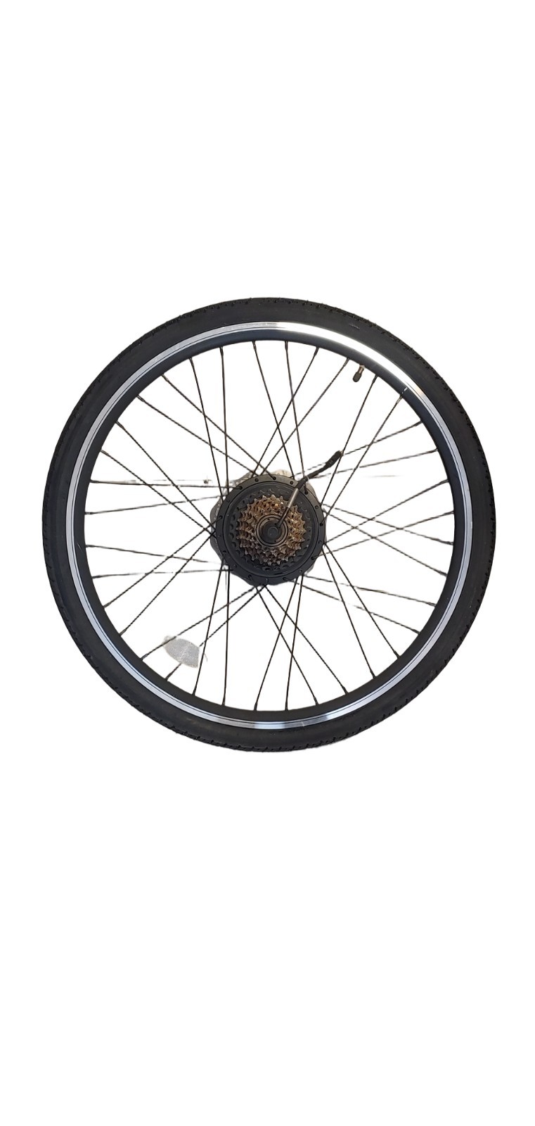 26″ 36v 350w Electric Bike Rear Wheel Motor 9-Pin Rim E-Bike Kenda Tire 90% Trd